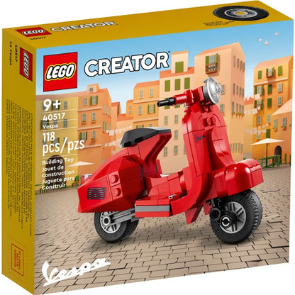 Lego - Creator - Set 40517 (Vespa) Mini Ciclomotore Figure Costruzioni 118Pz 9+