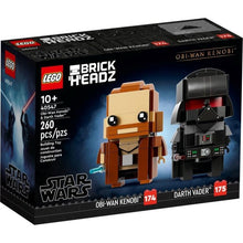 Lego - Brickheadz 40547 Star Wars (Darth Vader™ & Obi-Wan Kenobi™) 175Pz + 174Pz