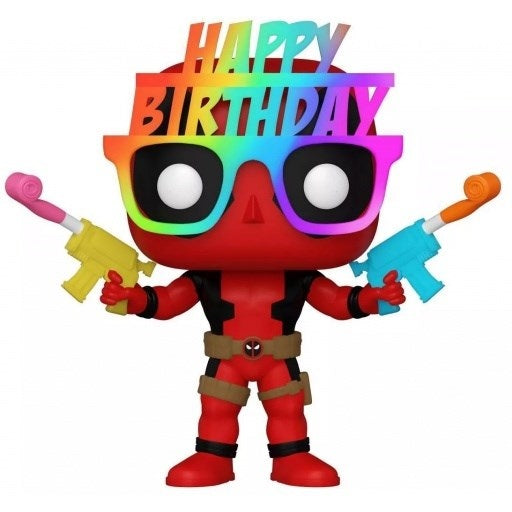 Funko Pop ! Deadpool (783) Birthday Glasses Deadpool Compleanno Special Edt. 9Cm