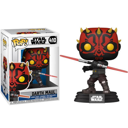Funko Pop ! Star Wars (410) Darth Maul Vinyl Figure 9Cm Statuetta Da Collezione