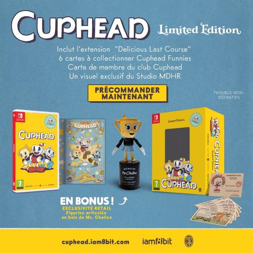 CUPHEAD LIMITED EDITION NINTENDO SWITCH VIDEOGIOCO ITALIANO PAL COLLECTOR NUOVO