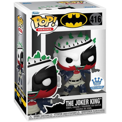 Funko Pop ! Heroes | Batman : The Joker King (416) Exclusive Exm Figure Limited