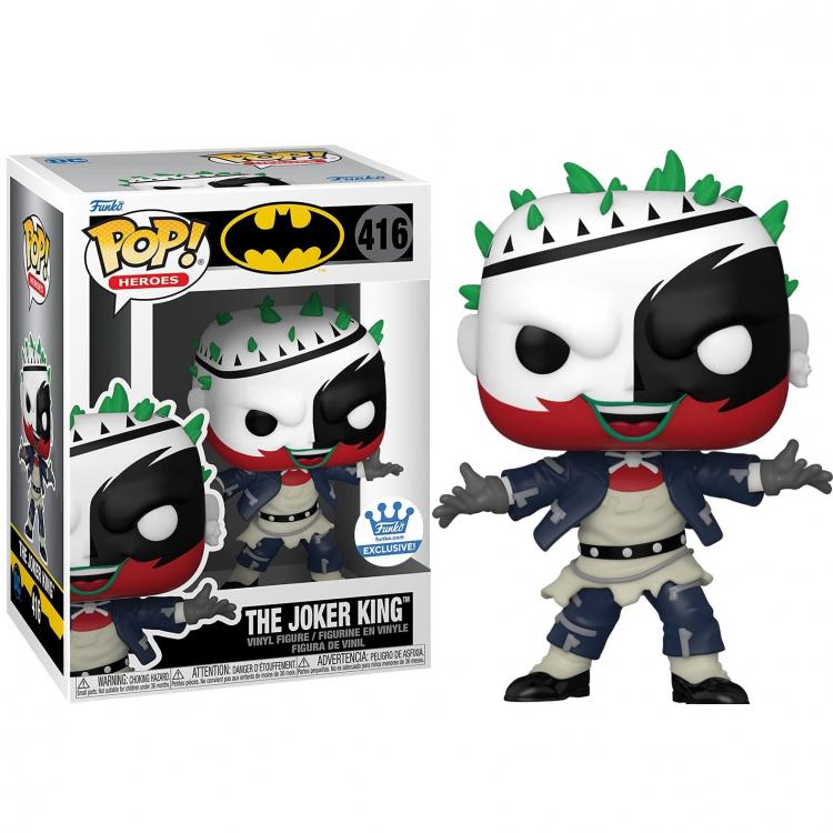 Funko Pop ! Heroes | Batman : The Joker King (416) Exclusive Exm Figure Limited