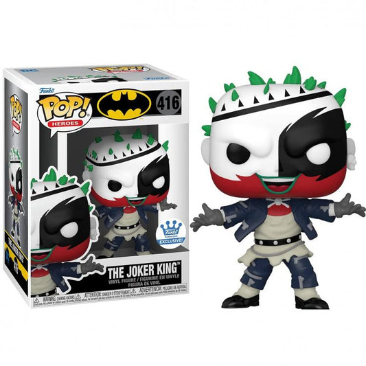 Funko Pop ! Heroes | Batman : The Joker King (416) Exclusive Exm Figure Limited