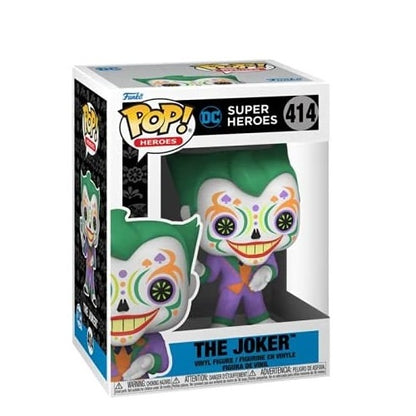 Funko Pop Dc Super Heroes 414 Joker Vinyl Action Figure Statua Da Collezione