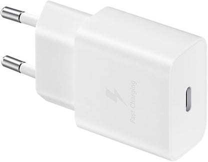 Samsung Ep-T1510X Caricabatteria Originale Caricatore 15W Usb-C Con Cavo Bianco