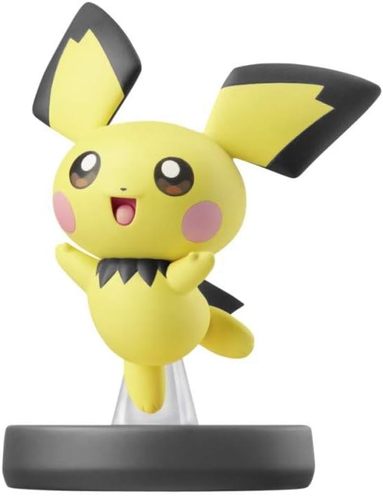 Amiibo Nintendo Super Smash Bros Collection - Pichu No.72 Figure Pokemon Nuovo