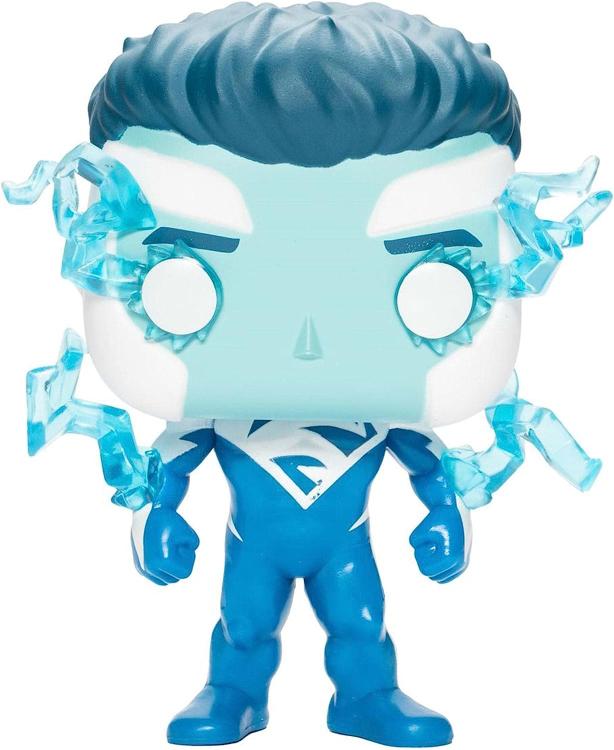 Funko Pop ! Dc Heroes (419) Superman (Blue) 2021 Fall Convention Limited Edition