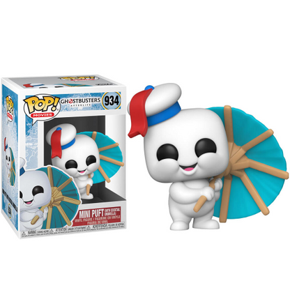 Funko Pop ! Movies - Ghostbusters Afterlife  (934) Mini Puft W/Cocktail Umbrella