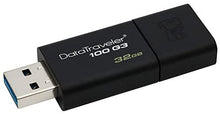 Kingston Pendrive Datatraveler 32Gb Dt100G3 32Gb Usb 3.0 Nero Chiavetta Memoria