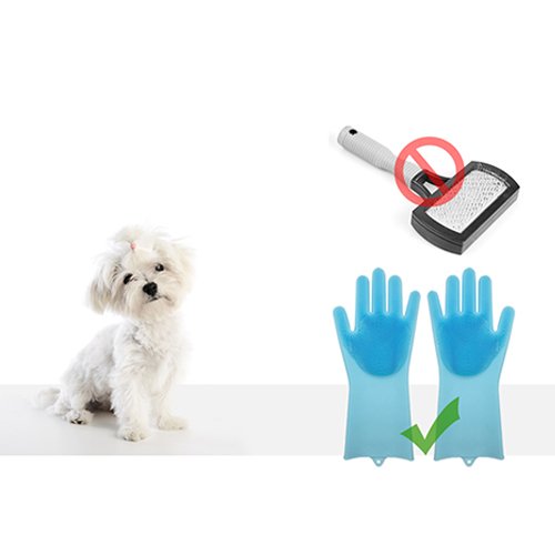 Guanti Lava Piatti Better Glove Silicone Spugna Spazzola Lavaggio Per Auto Casa