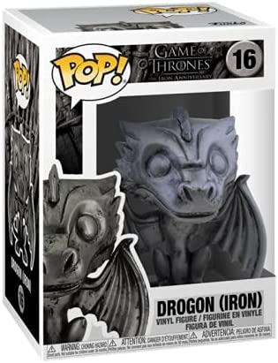 Funko Pop ! Game Of Thrones - Drogon Iron (16) Trono Di Spade Vinyl Drago Nero