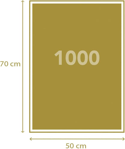 Clementoni- Puzzle 1000pz Ritorno Al Futuro 50x70 cm + Poster Incluso