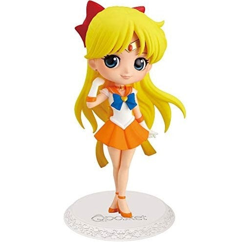 BANPRESTO Q POSKET ETERNAL SAILOR MOON - SUPER SAILOR VENUS A STATUA FIGURE 14CM