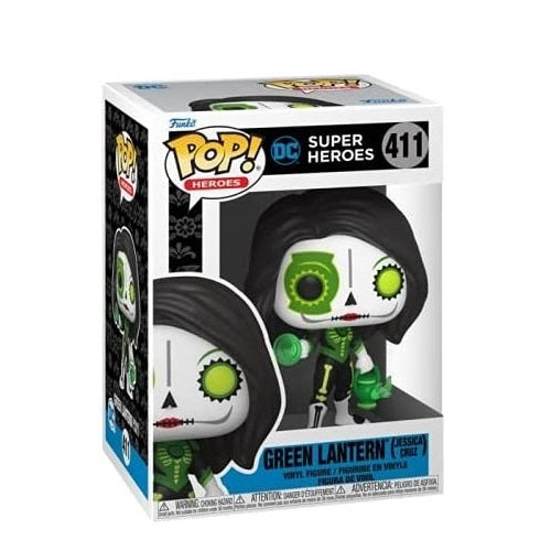 Funko Pop Dc Super Heroes 411 Green Lantern Jessica Cruz Action Figure Statuetta