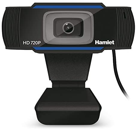 Hamlet Webcam Desktop Usb 720P Hd Hwcam720 Microfono Integrato Pc Windows Skype
