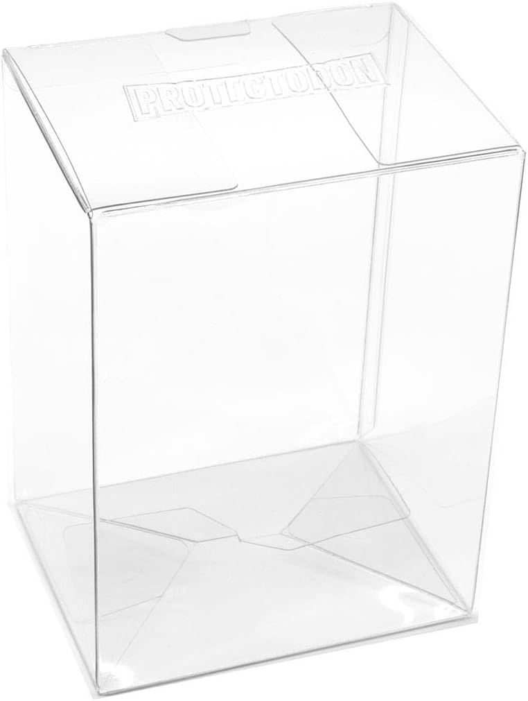 EVORETRO Funko Pop Protector Plastic 10Pz Custodia Protettiva - Antigraffio Scatola 5mm