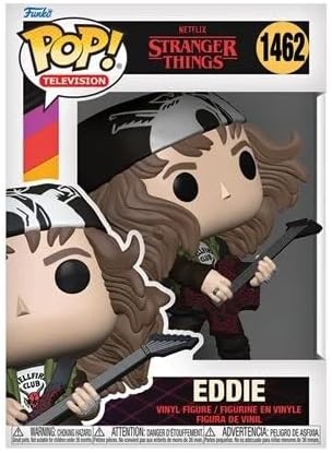 Funko Pop ! TV Netflix Stranger Things S4 - (1462) Eddie W / Guitar MT Exm 9cm