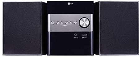 Lg Micro Hi-Fi Cm1560 2.0Ch 10W Bluetooth Sistema Audio Cd Wma Mp3 Usb Dvd Nero