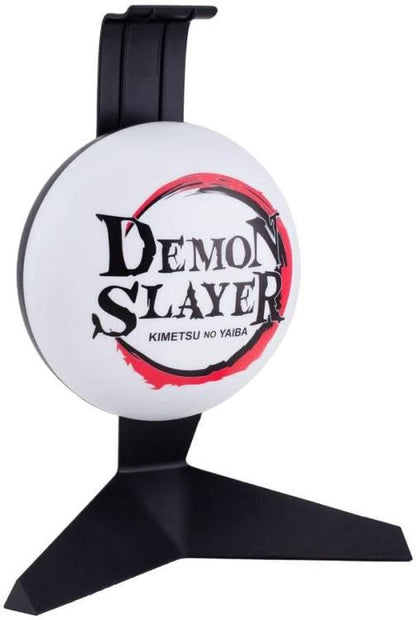 Paladone Demon Slayer Kimetsu No Yaiba - Lampada Da Tavolo E Supporto Cuffie Usb