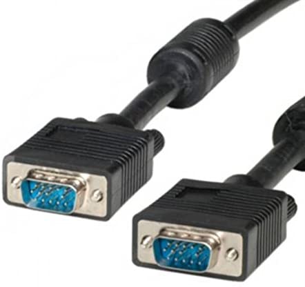 Tecno Cavo Vga 5 Metri Maschio/Maschio Rohs Black Adattore Connettore Nero