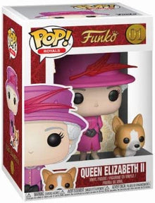 Funko Pop ! Royals -(01) Queen Elizabeth II Figure Regina Elisabetta Inghilterra