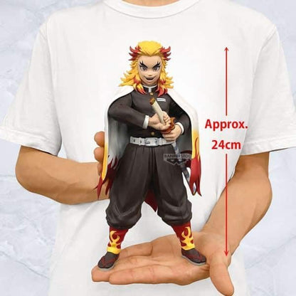 Banpresto Grandista Demon Slayer: Kyojuro Rengoku Statua Da Collezione - Figure 24cm PVC