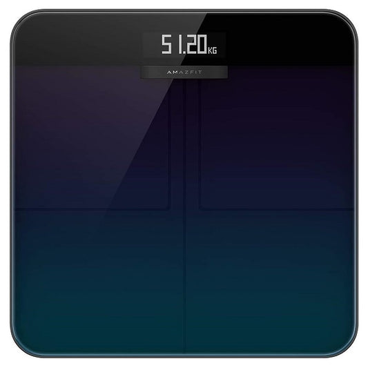 AMAZFIT SMART SCALE AURORA BLUE BILANCIA INTELLIGENTE COMPOSITION BLUETOOTH BODY