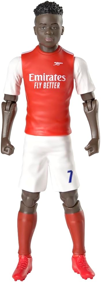 Sockers - Arsenal (Bukayo Saka) Action Figure Football/Calcio Statuetta da Collezione 20cm