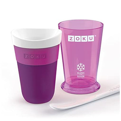 Zoku Slush & Shake Maker Crea In 7 Minuti Gelati Icecream Granite E Milkshake
