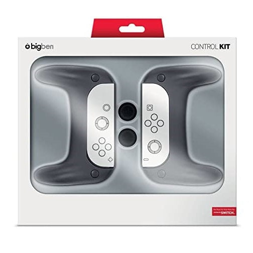 BIG BEN KIT CONTROLLER GRIP NINTENDO SWITCH JOY-CON CUSTODIA JOYSTICK SUPPORTO