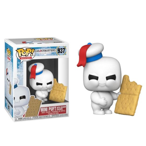 Funko Pop ! Movies - Ghostbusters Afterlife  (937) Mini Puft With Graham Cracker