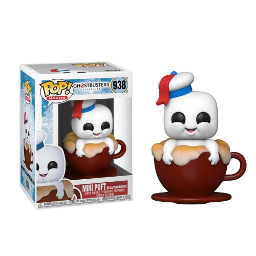 Funko Pop ! Movies - Ghostbusters Afterlife - (938) Mini Puft In Cappuccino Cup