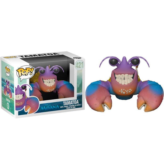 Funko Pop ! Disney Moana - Oceania (421) Tamatoa Vinyl Figure Statua Collezione
