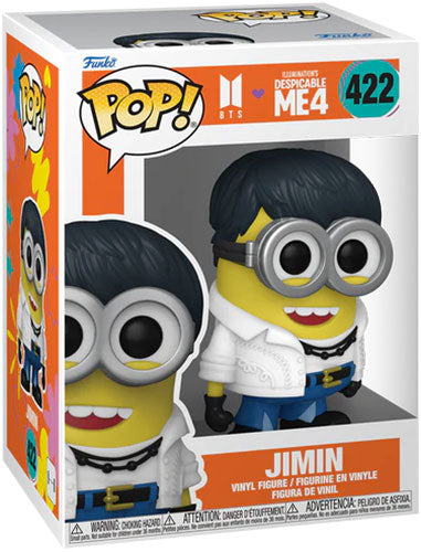 Funko Pop ! Movies Cattivissimo Me 4 X Bts (422) Minion Jimin Vinyl Figure 9Cm