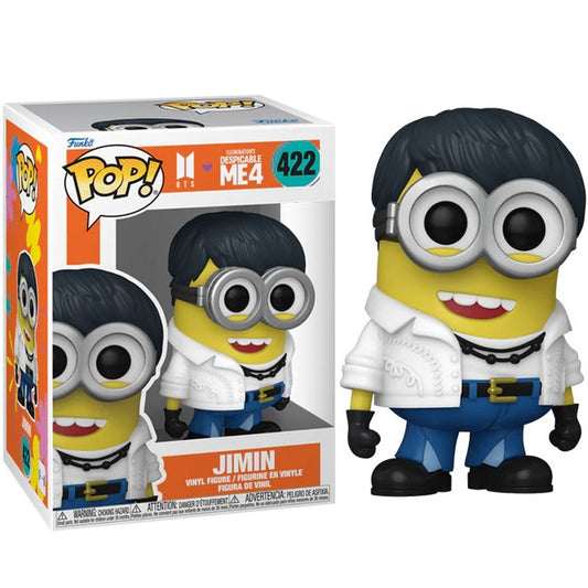 Funko Pop ! Movies Cattivissimo Me 4 X Bts (422) Minion Jimin Vinyl Figure 9Cm