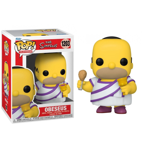 Funko Pop The Simpson 1203 Obeseus Homer Simpson Vinyl Statua Figure Fox Disney+