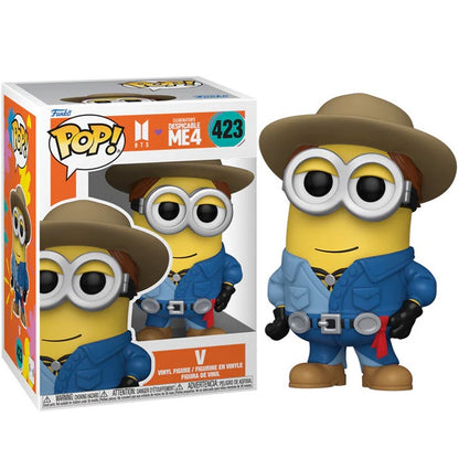 Funko Pop ! Movies Cattivissimo Me 4 X Bts (423) Minion V Vinyl Figure 9Cm