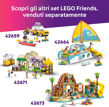 Lego - Friends 42658 Pool Party con Unicorno e Fenicottero Costruzione da 99 pz 5+