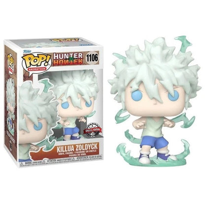 Funko Pop Hunter X Hunter - Killua Zoldyck Godspeed (1106) Aaa Figure Exm Anime
