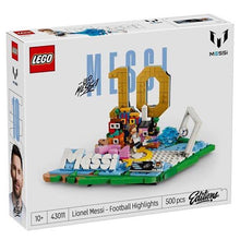 LEGO Editions 43011 (Lionel Messi) Highlights Calcistici Leggenda del Calcio - 500 pcs Kit Modellismo con Action Figure 3D da Esposizione - Giocattolo Decorazione Cameretta - Regalo per Bambini e Bambine da 10 Anni e Fan Adulti (World Cup 2026)