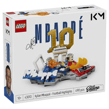 LEGO Editions 43013 (Kylian Mbappe) Highlights Calcistici Leggenda del Calcio - 490 pcs Kit Modellismo con Action Figure 3D da Esposizione - Giocattolo Decorazione Cameretta - Regalo per Bambini e Bambine da 10 Anni e Fan Adulti (World Cup 2026)