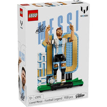 LEGO Editions 43015 (Lionel Messi) Leggenda del Calcio 958 pcs Kit Modellismo con Action Figure 3D da Esposizione - Giocattolo Decorazione Cameretta - Regalo per Bambini e Bambine da 12 Anni e Fan Adulti World Cup 2026