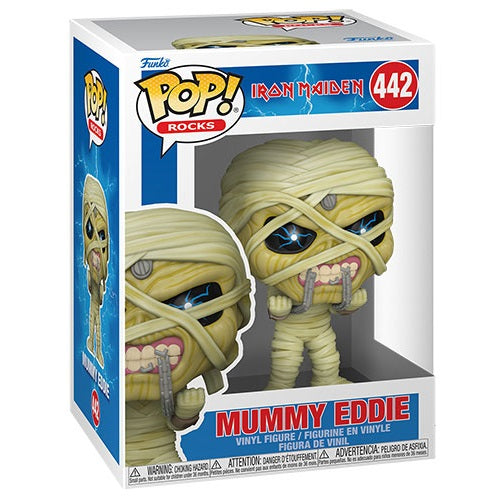 Funko Pop ! Rocks - Iron Maiden (442) Mummy Eddie Vinyl Figure 9Cm Collezionismo