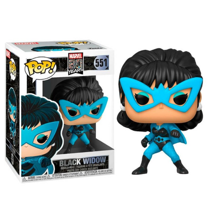 Funko Pop Marvel 80Years 551 Black Widow Alianovna Romanova Vinyl Figure Statua
