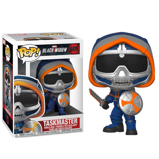Funko Pop Marvel Black Widow 605 Taskmaster Vinyl Figure Olga Kurylenko Statua
