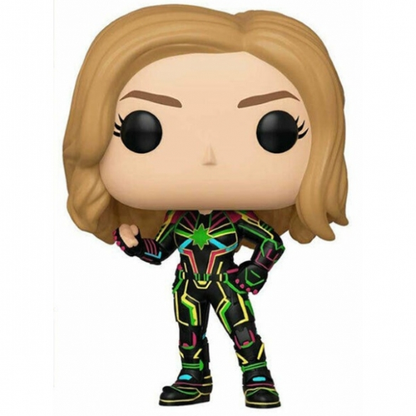 Funko Pop Marvel Captain Marvel (516) Captain Marvel Vinyl Figure Brie Larson