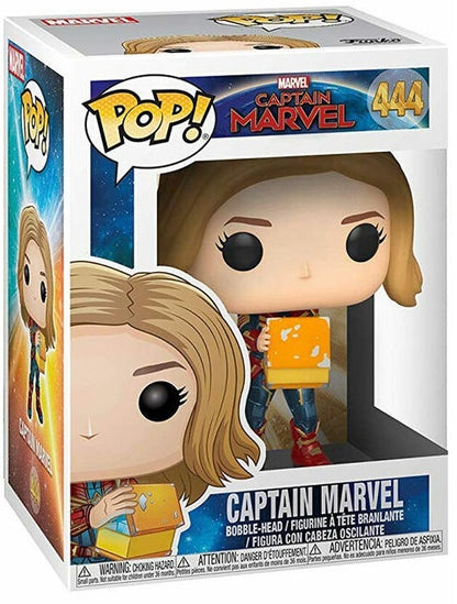 Funko Pop ! Marvel Captain Marvel (444) Captain Marvel Vinyl Figure 9Cm Statua