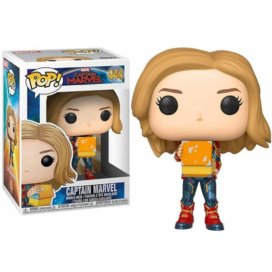 Funko Pop ! Marvel Captain Marvel (444) Captain Marvel Vinyl Figure 9Cm Statua