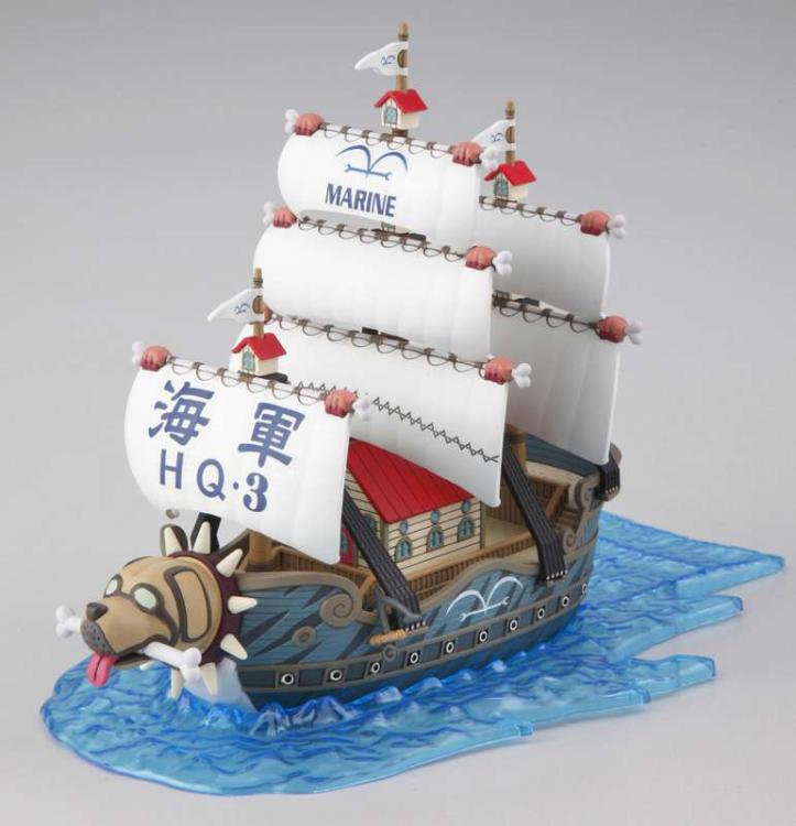 BANDAI ONE PIECE: GRAND SHIP COLLECTION (GARP SHIP) MODEL KIT COSTRUZIONE NAVE